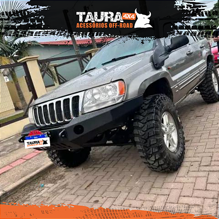 Para-choque de aço Dianteiro - Grand Cherokee WJ - 1999 a 2004