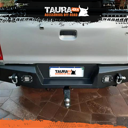 Para-choque de aço Traseiro - Hilux - 2006 a 2015