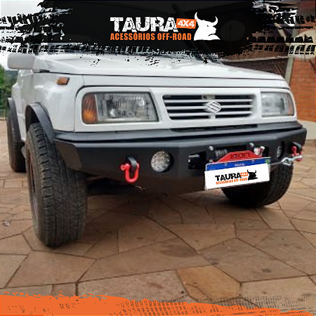 Para-choque de aço Dianteiro - Vitara - 1989 a 1997 - 2 Portas