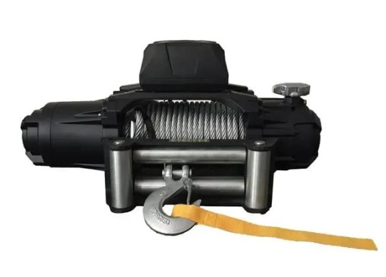 Guincho 12V 12.000LB / 5.443KG Cabo de AÇO 26m x 3/8" IP68