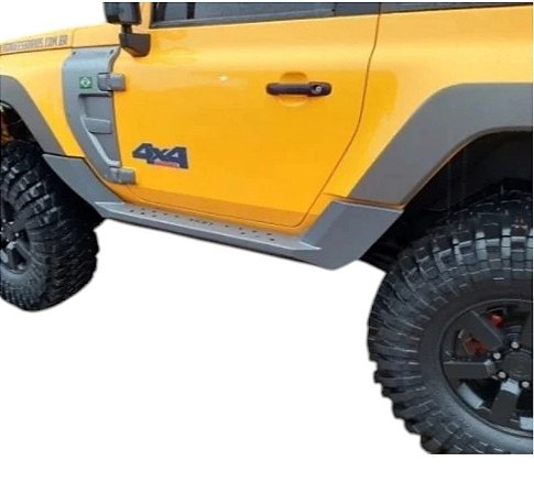 Estribos em Aço Modelo Iron - Troller - 2015 a 2021