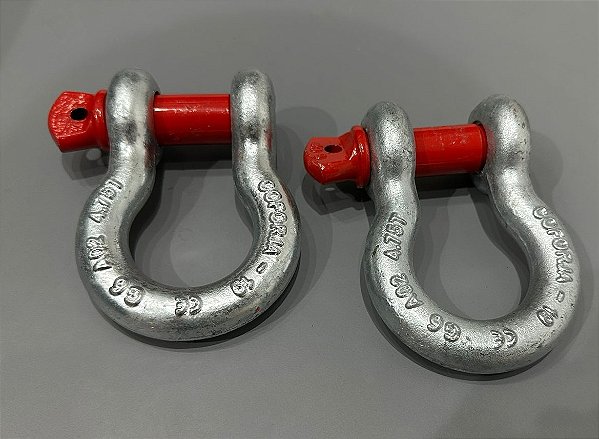 MANILHA 3/4 (PAR) - CORPO GALV. A FOGO E PINO VERMELHO