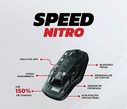 Pedal Booster Speed Nitro