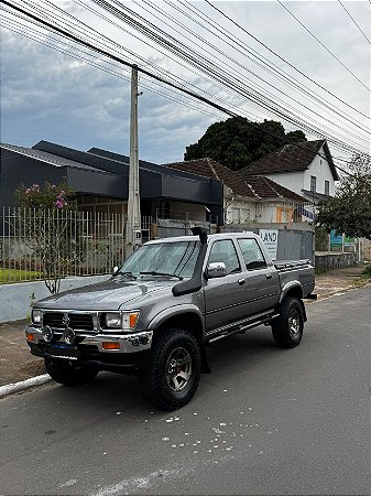 Snorkel Modelo Safari - Hilux 1993 a 2004 - Cabine simples e dupla