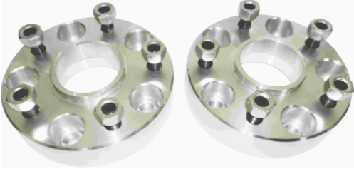 Kit com 4 Alargador / Espaçador de Rodas para Chevrolet Blazer 1998 Até 2011 em Alumínio