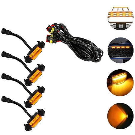 LED GRANDE ENCAIXE LARANJA