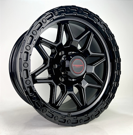 KIT 4 RODAS - TUCSON R17X9 6X139.7 - PRETO