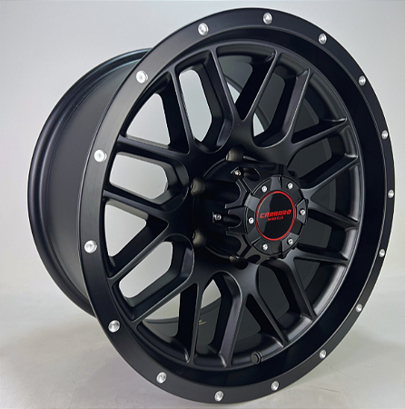 KIT 4 RODAS - AUSTIN R17X9 6X139 - PRETO