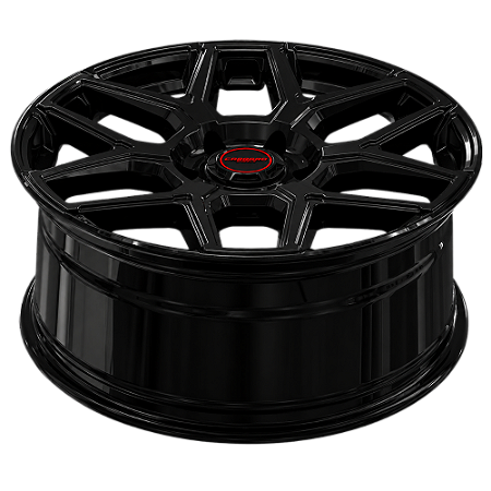 KIT 4 RODAS - DENVER R20X9 6X139 - PRETO