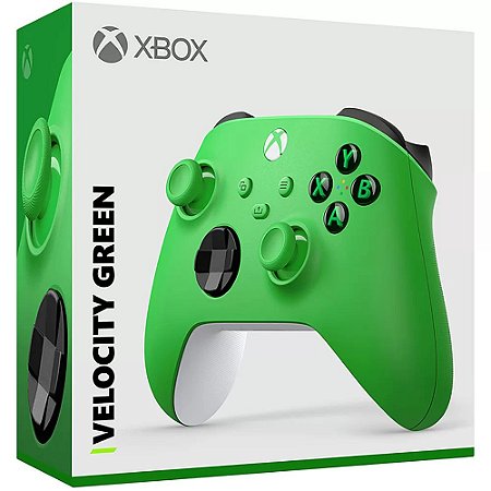 Controle Sem Fio Xbox Velocity Green - Series X, S, One - Verde - Loja Over  Power