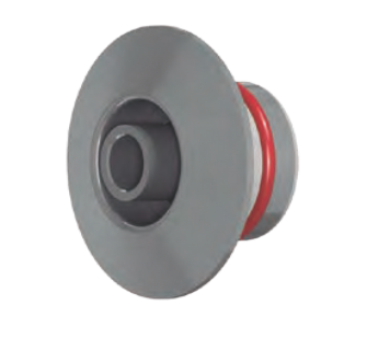 DISPOSITIVO DE PISCINA RETORNO AJUSTAVEL REDONDO 50MM INOX 316 ENCAIXE