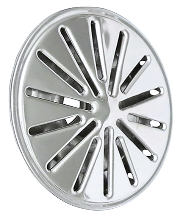 DISPOSITIVO DE PISCINA AÇO INOX 304L ESTAMPADO RALO DE FUNDO 50MM