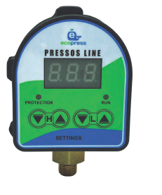 PRESSOSTATO ELETRONICO PRESSOSLINE 220V MARCA ECOPRESS