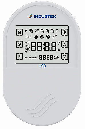 CONTROLADOR DIGITAL HSN C/ CONTROLE REMOTO E WI-FI 3x ON/OFF COM HORÁRIO BIVOLT MARCA INDUSTEK