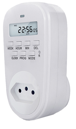 TIMER DIGITAL 10A 60HZ BIVOLT MONO MARCA INDUSTEK