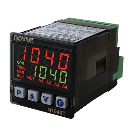 N1040-T Tempo/temperatura Pt100/JKT, 3 relés + pulso - 8104219300