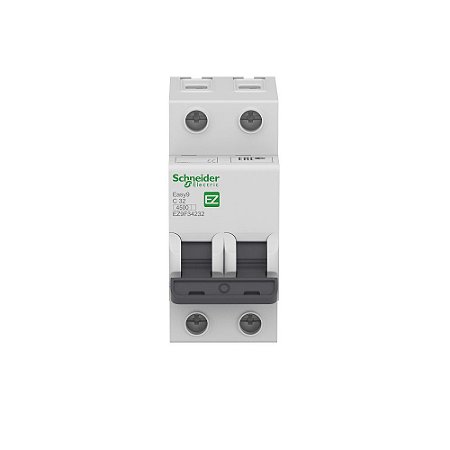 Mini Disjuntor Schneider K32a 2P C 20A 3KA 230/400Vca - K32A2C20