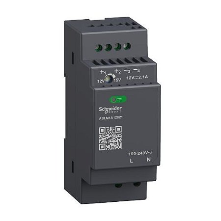 FONTE DE ALIMENTAÇÃO MODULAR 12V 2.1A - ABLM1A12021