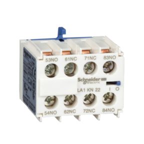 BLOCO CONTATO AUX.SCHNEIDER TESYS K FRONTAL 2NAF - LA1KN22