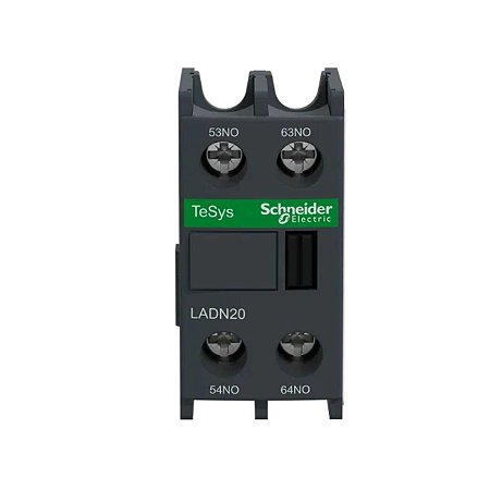 LADN20 - CONTATO AUXILIAR INSTANTÂNEO FRONTAL 2NA CONTATOR TESYS