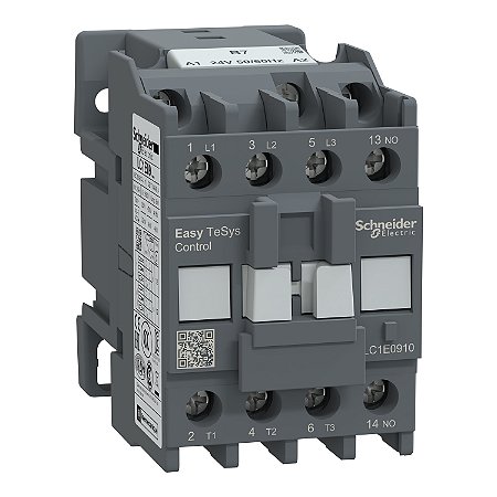 CONTATOR 3P TESYS E 9A 1NA 110VCA-60HZ SCHNEIDER - LC1E0910F7