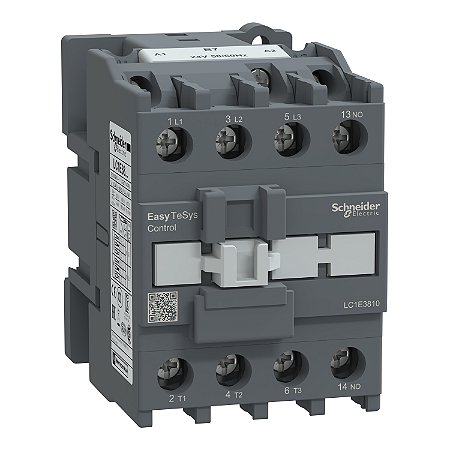 CONTATOR TRIPOLAR SCHNEIDER TESYS E 32A 1NA 220VCA-60HZ - LC1E3210M7