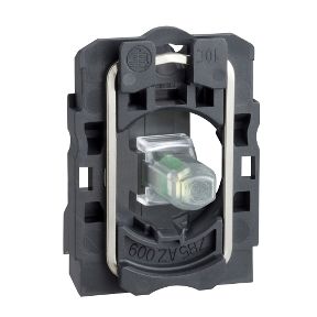 ZB5AVBG1 - CORPO SINAIZ 22MM PLAS LED 24..120VCA/CC BCO SCHNEIDER