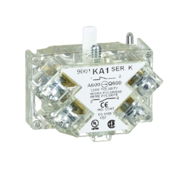BLOCO DE CONTATO PARA LINHA 9001K/SK, NA+NF - 9001KA1