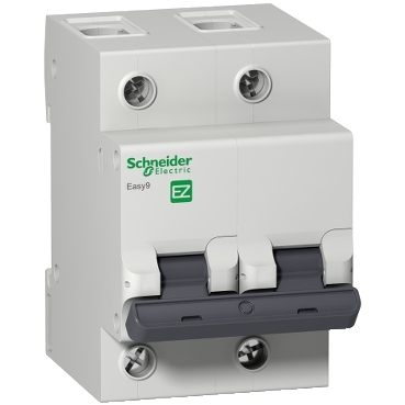 DISJUNTOR EASY9 2P 92A 4,5kA 230/400V CA CURVA C - EZ9F33292