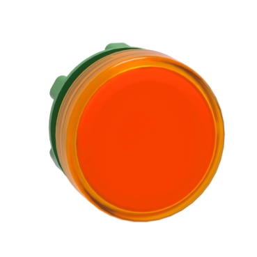CABEÇOTE PARA SINALIZADOR MODULAR Ø22mm PLÁSTICO, PARA LED INTEGRAL, LARANJA - ZB5AV053