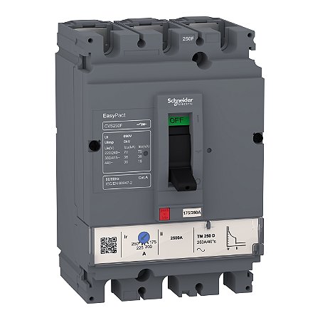 Disjuntor Easypact CVS 36kA 3P 3d 32A - LV510332