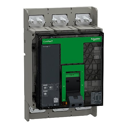 Disjuntor Caixa Moldada ComPacT NS1250N 50kA 3P 1250A Fixo Man. Micrologic 2.0 - C125N320FM