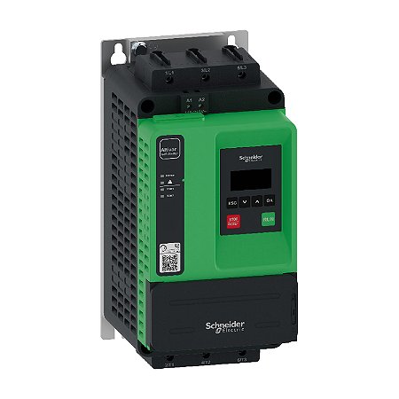 Soft starter, Altivar Soft Starter ATS430, 110A, 208 a 600V CA, alimentação de controle de 110 a 230V CA - ATS430C11S6