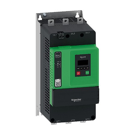 Soft starter, Altivar Soft Starter ATS430, 210A, 208 a 600V CA, alimentação de controle de 110 a 230V CA - ATS430C25S6