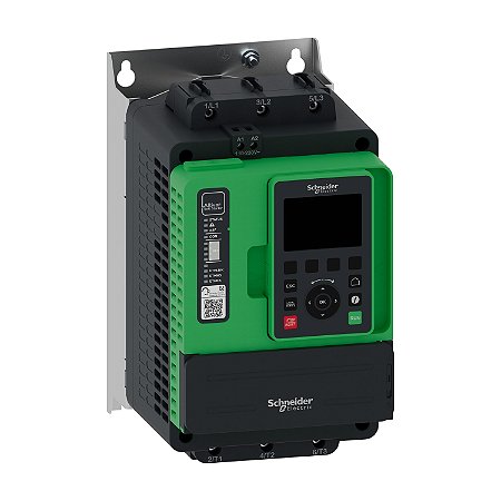 Soft starter, Altivar Soft Starter ATS490, 88A, 208 a 690V CA, alimentação de controle de 110 a 230V CA - ATS490D88Y