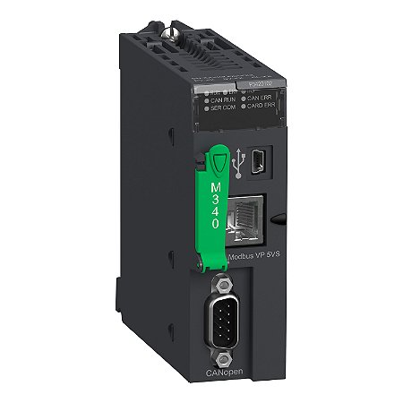 Processador M340 - 4 Mb - 1 porta Ethernet e 1 porta Modbus RTU - BMXP342020