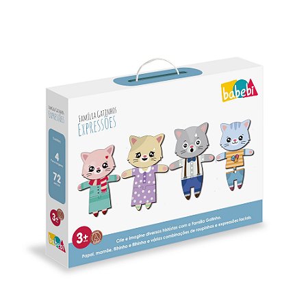 FAMILIA GATINHOS EXPRESSOES - BABEBI