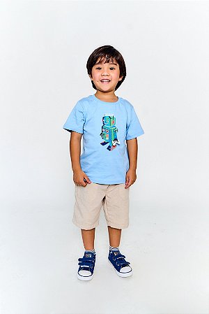 CAMISETA OUTRO NIVEL GLACIAL  - Alphabeto