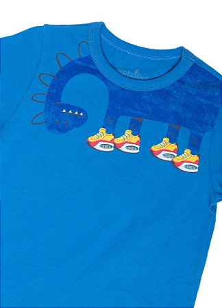 CONJ. DINO INDIGO E AZUL   - ALPHABETO