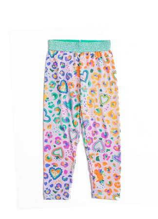 LEGGING POP PRINT LILAS   - ALPHABETO