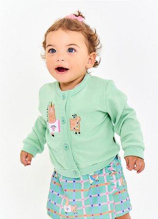 CASACO LHAMACORNIO VERDE  - Alphabeto