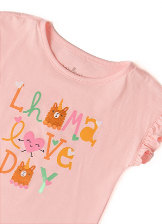 BLUSA LHAMACORNIO ROSA - ALPHABETO