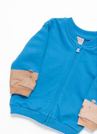 CASACO SKATE BOARD AZUL FORTE - Alphabeto