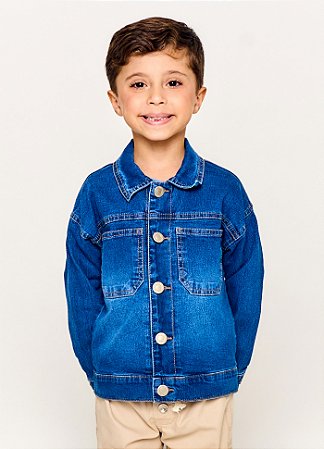 JAQUETA SKATE BOARD JEANS - ALPHABETO