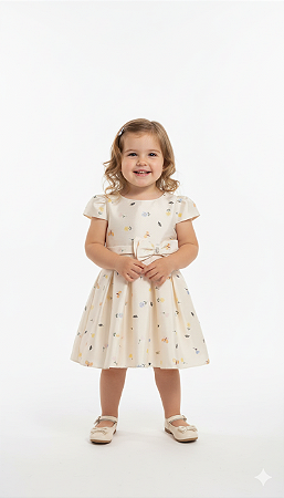 VEST FESTA CREME SHANTUNG - MON SUCRE