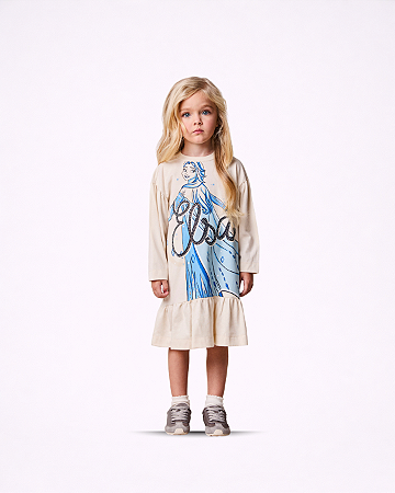 VESTIDO FROZEN VANILLA - ANIMÊ