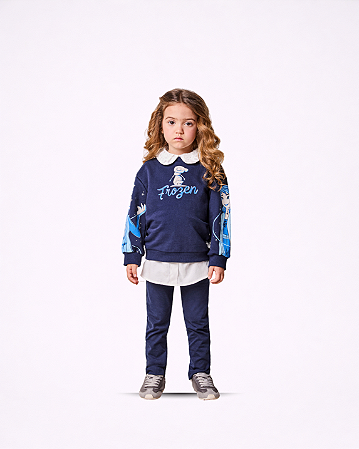 CONJ MOLETON FROZEN - ANIMÊ