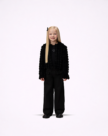CASACO PRETO PELE 2026 014 - PETIT CHERIE