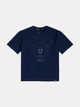T-SHIRT MICKEY AZUL MARINHO - YOUCCIE