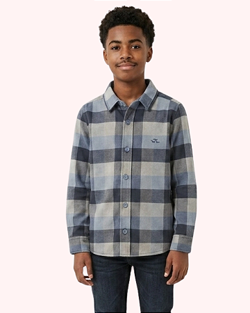 CAMISA FLANELA TAOS MELANGE - FBR
